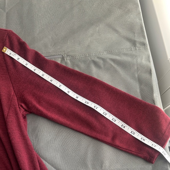 Burgundy high low top multi media Diane Gilman - Picture 12 of 12